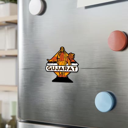 Gujarat Fridge Magnet | Exploring India