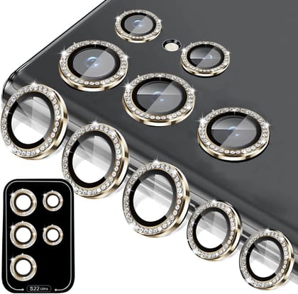 Diamond Stones Camera Lens Protector-Samsung Galaxy S23 Ultra