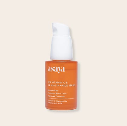 10% Vitamin C & 5% Niacinamide Serum for Dry Dull & Uneven Skin-30 ml