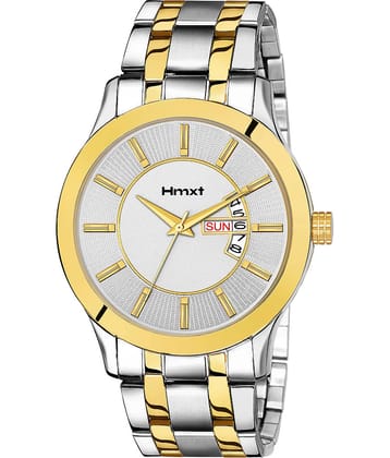 HMXT Multicolor Metal Analog Men's Watch