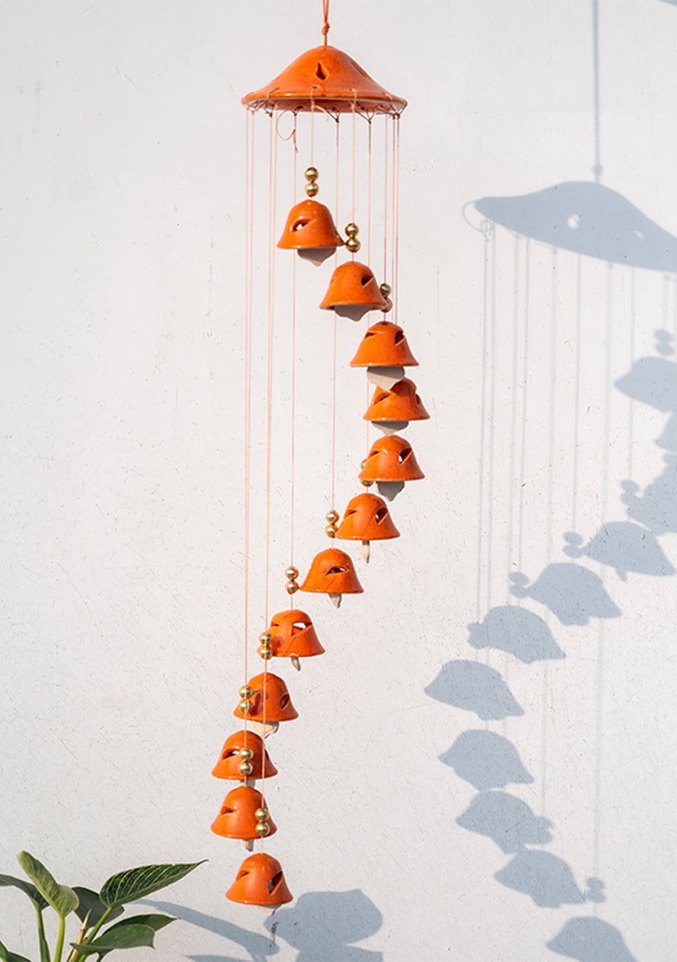 Gone with the Wind Chimes-Orange