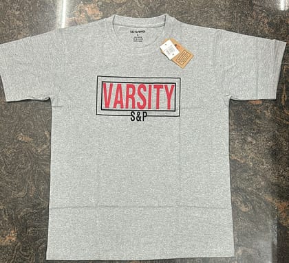 Men's Round Neck T-Shirt in Recycled Fabric