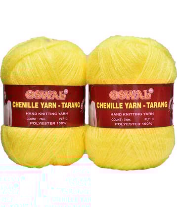 Represents Oswal  3 Ply Knitting  Yarn Wool,  Kacha Pila 200 gm  Art-HFI