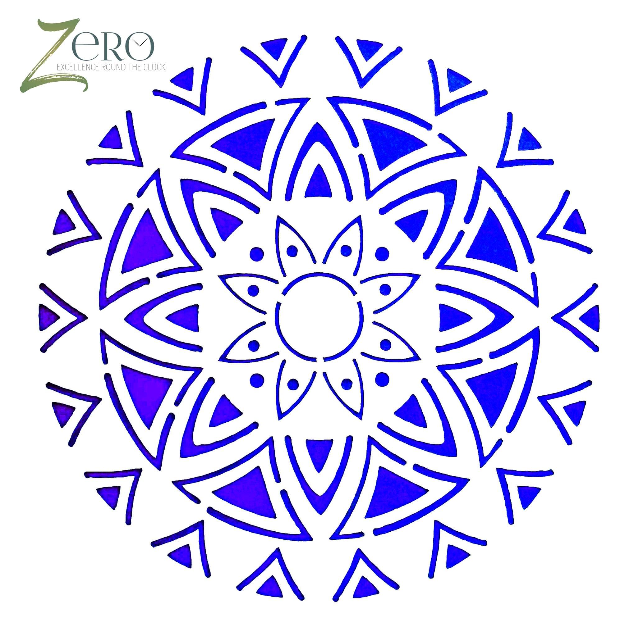 Imported Stencils- 5"*5"- Graphic Mandala Pattern Background 1