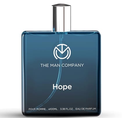 The Man Company Hope Long-Lasting Perfume for Man, Premium Fragrance, Eau de Parfum for Man, Diwali Perfume Gift Set, Anniversary Fragrance Gift Set, Fresh & Fruity Scent for Daily Office Wear, 100 Ml The Man Company Hope Long-Lasting Perfume for Man, Pr