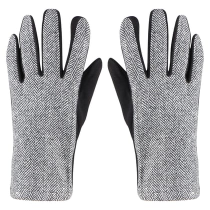 Winter Gloves For Men - Black