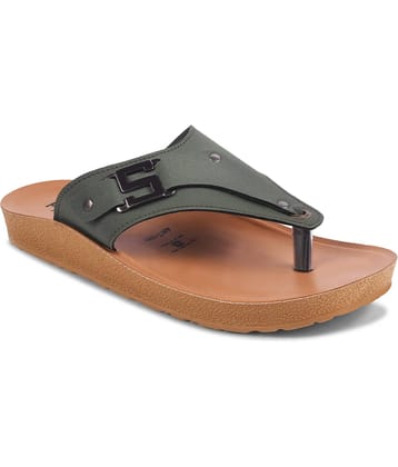 PUPINE Olive Men's Thong Flip Flop