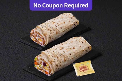 1+1 Shawarmas at 145 each (Non-Veg) (Serves 2) 1+1 Shawarmas at 145 each (Non-Veg) (Serves 2)
