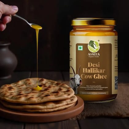 A2 Desi Hallikar Cow Ghee-1 Ltr