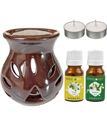 Peepalcomm Ceramic Aroma Oils & Diffusers Set - Pack of 5