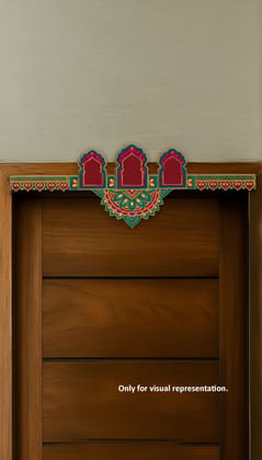 Dbeautify's DIY 3-Arch Mandala MDF Toran