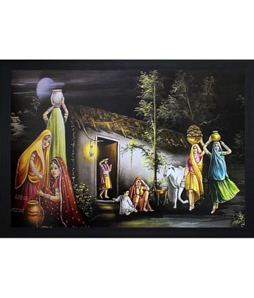 Saf - Architecture Painting With Frame