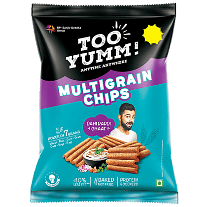 Too Yumm! Multigrain Chips - Dahi Papdi Chaat, 25 g