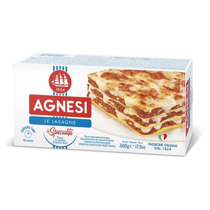 Agnesi Lasagne, 500G, Product Of Italy