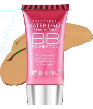Swiss Beauty Shiny Pearl Water Drop BB Foundation, (Shade-06,40ml)