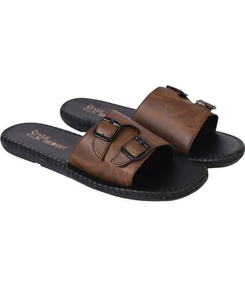 Style Height Black Men's Slide Flip Flop