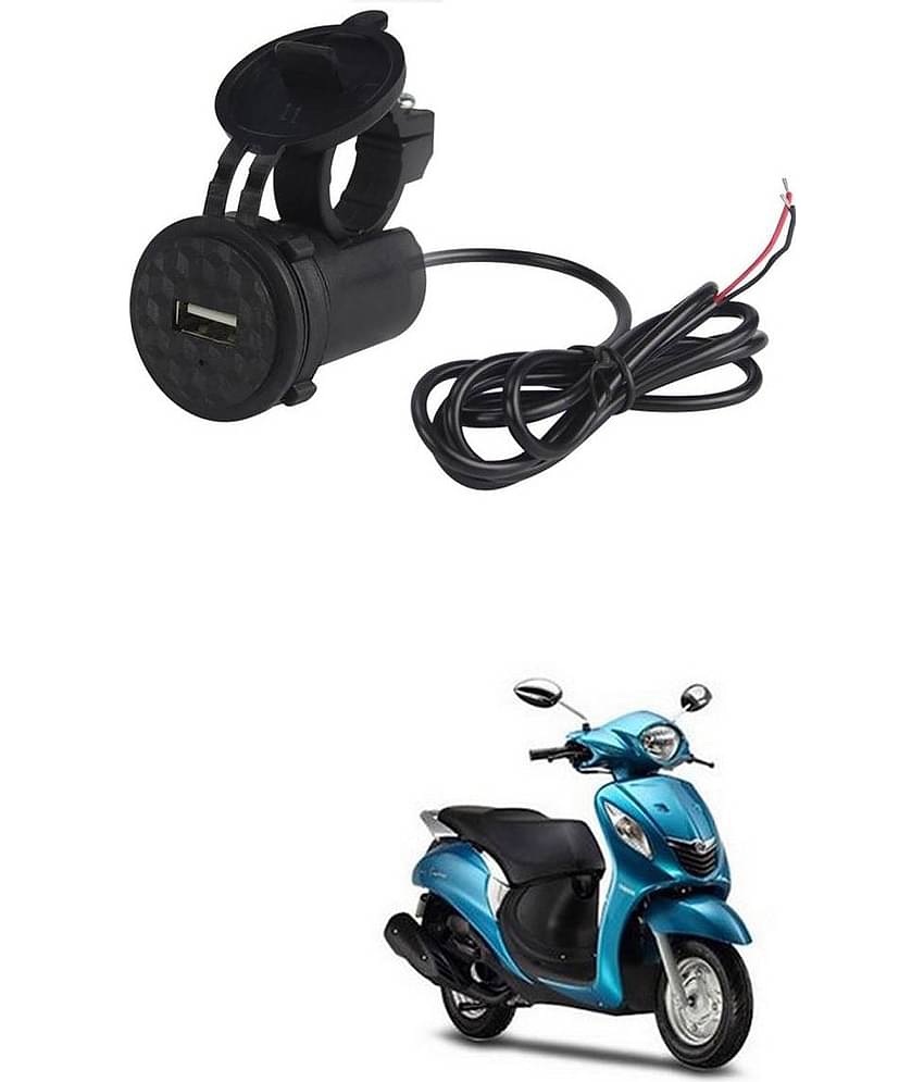 Yamaha Fascino Black USB  Bike Charger