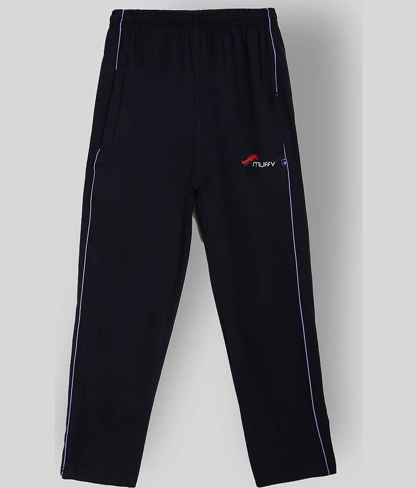 Muffy Pack of 1 Boys Cotton Trackpant ( Navy )