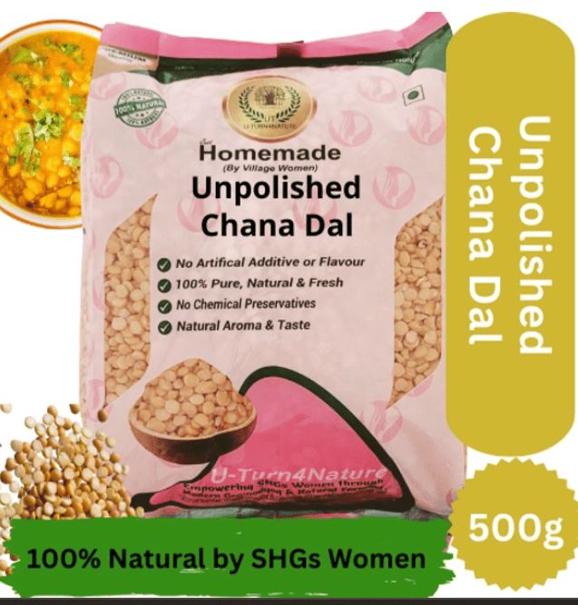 Unpolished Chana Dal (Desi)