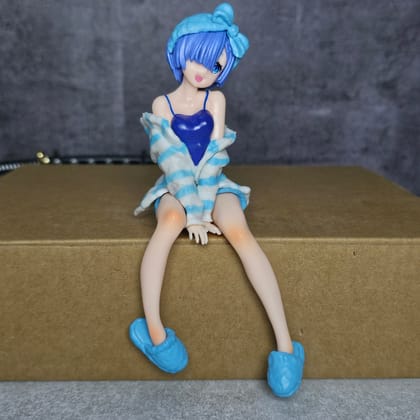 Elegant Sitting Anime Figure  (15 Cm)