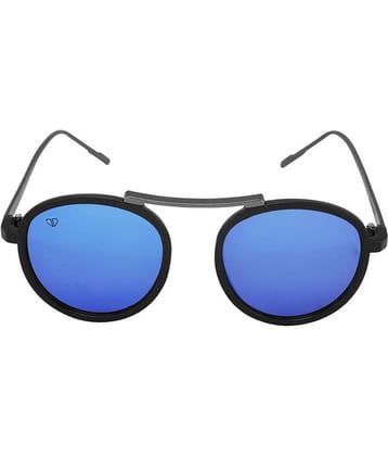 Walrus - Blue Round Sunglasses ( DWS-CRN-V-030218 )