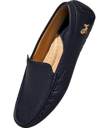 Neemans Dapper Loafers Black Men's Slip on Shoes