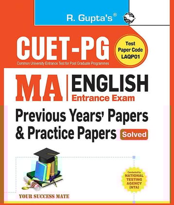 CUET-PG : MA English – Previous Years’ Papers & Practice Papers (Solved)