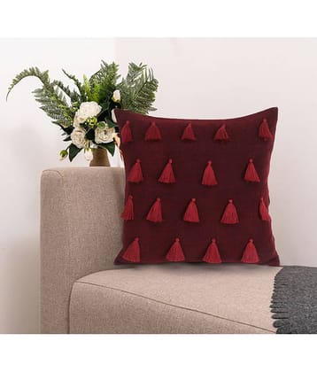 mezposh Single Cotton Cushion Covers 40X40 cm (16X16)