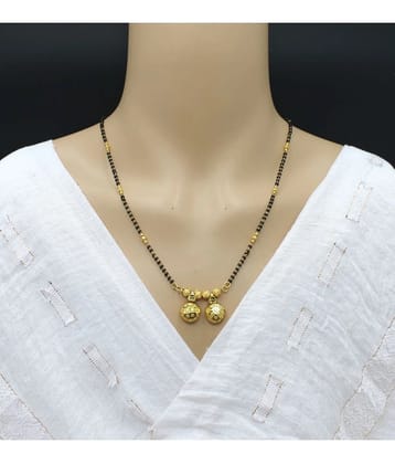 Soni jewellery Golden Mangalsutra ( Pack of 1 ) - Golden