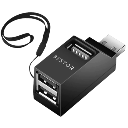 3 Port USB HUB-Pack Of 1
