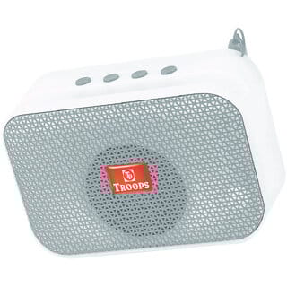 TP TROOPS Bluetooth Speaker Super Bass with RGB Lightning, Mobile Stand/USB Rechargeable Battery,..TP-3088-Grey