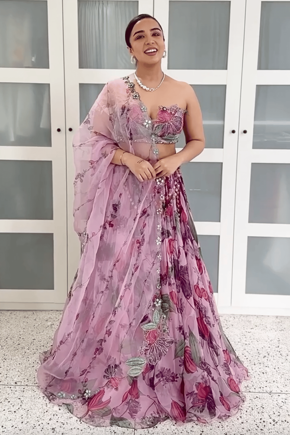 Maggi in Lavender Azalea Lehenga-XS