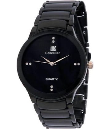 IIK Collection Black Analog Watch