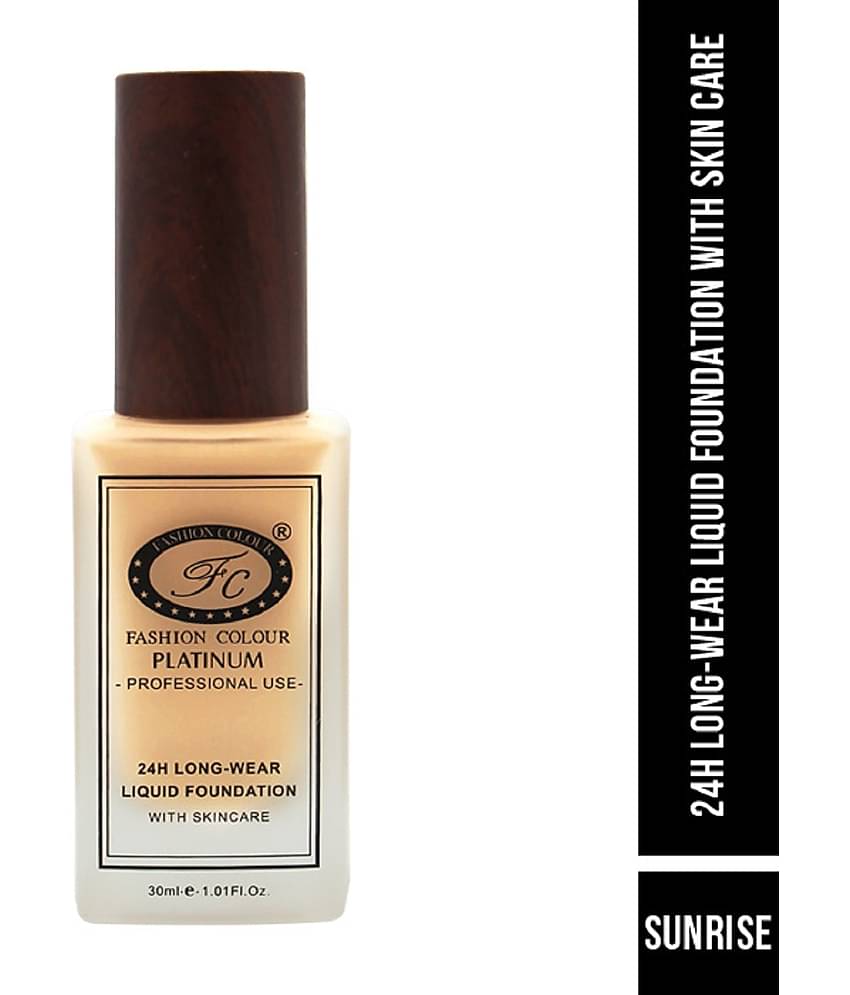 Fashion Colour - Deep Brown Liquid Matte Foundation 30 gm