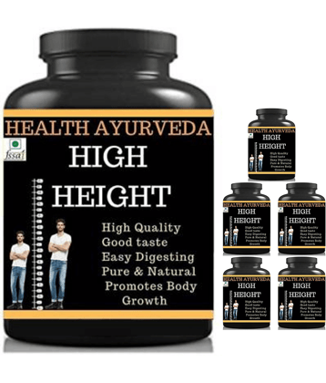 Hindustan Herbal high height vanilla flavor 0.6 kg Powder Pack of 6