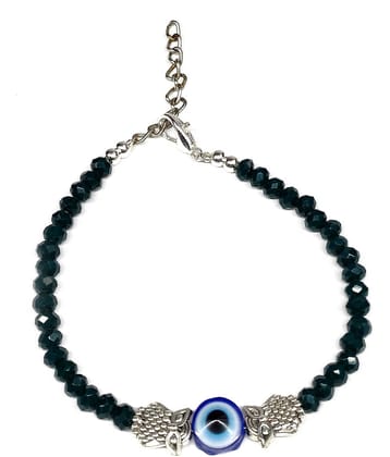 DAIVYA WELLNESS - Black Bracelet ( Pack of 1 )