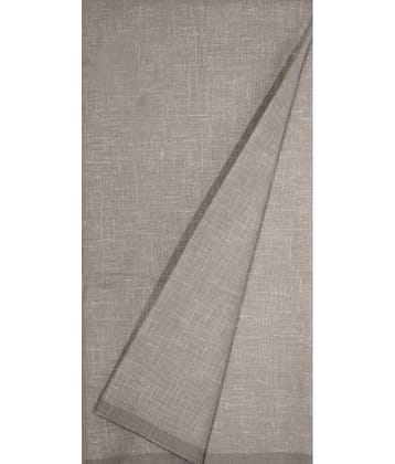 KUNDAN SULZ GWALIOR Grey Cotton Blend Unstitched Shirt pc