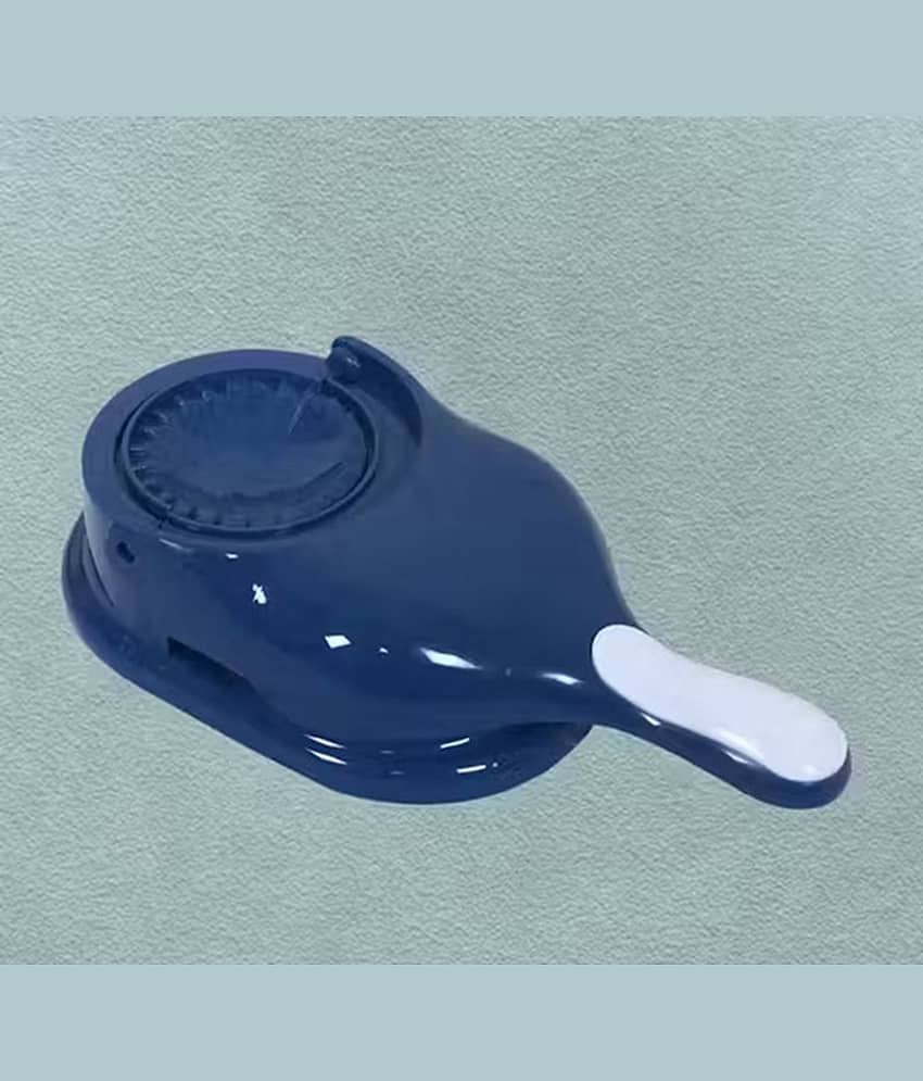 Plastic 2 In 1 Dough Press Dumpling Gujiya / Samosa / Ghughra / Momos / Kachori / Puri Maker Set Of 1 Pic