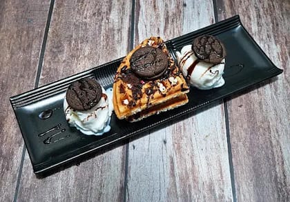Oreo Nutella Waffle
