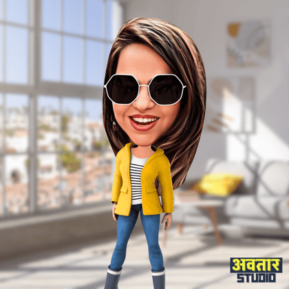 Avatar Display Picture (DP) - GIRL POSE - 1