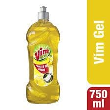 VIM GEL YELLOW LIQUID 750ML BOTTLE