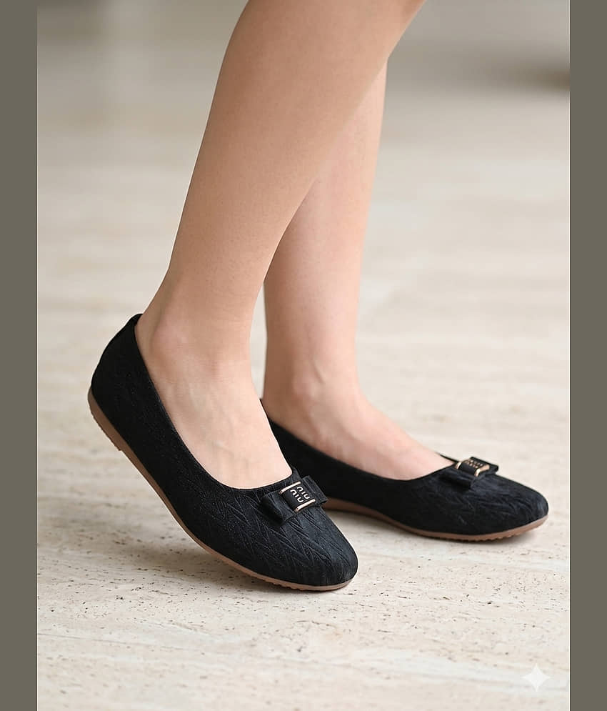 Sir Corbett SS26 Women's Casual Ballerinas Black Women's Casual Ballerinas
