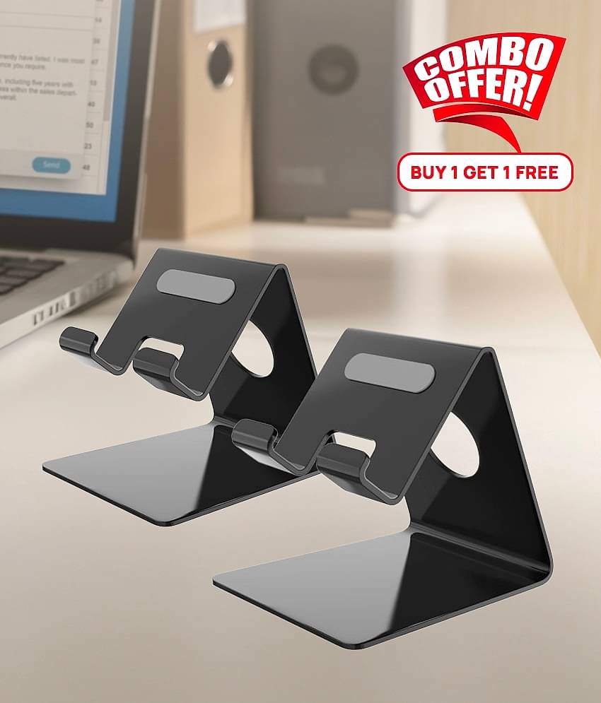 ELV Mobile Stand Holder With Convenient Charging for Tablet and Smartphones (Pack of 2)