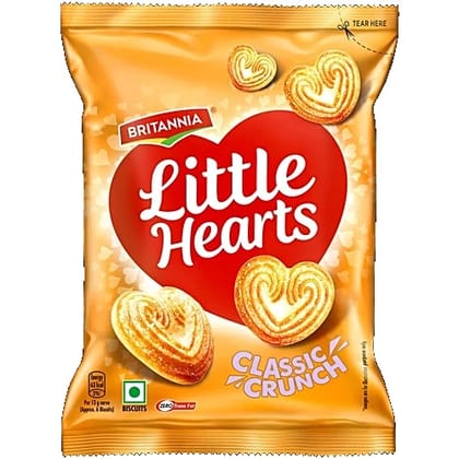 Britannia Little Hearts Biscuits - Classic, 26 g