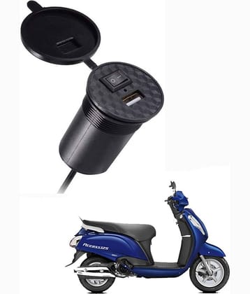 Suzuki All Bike Model Black USB  Bike Charger