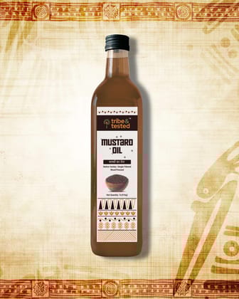 Wood-Pressed Mustard Oil  1 Litre