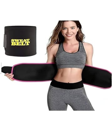 HORSE FIT Sweat Slim Belt for Men & Women, Stomach Belt for Men and Women Non-Tearable Sauna Waist Trainer Adjustable Belt Tummy Exercise Fitness Waist Trainer