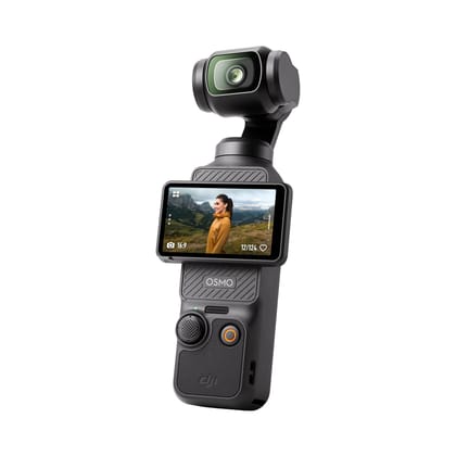 DJI Osmo Pocket 3, Vlogging Camera with 1'' CMOS & 4K/120fps Video, 3-Axis Stabilization, Fast Focusing, Face/Object Tracking, 2" Rotatable Touchscreen, Small Video Camera for Photography, YouTube DJI Osmo Pocket 3, Vlogging Camera with 1'' CMOS & 4K/120
