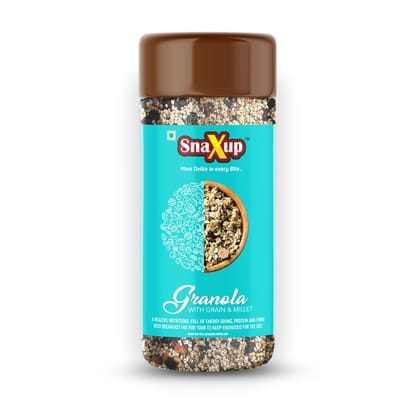 SnaXup Granola With Grain & Millet 350Gm
