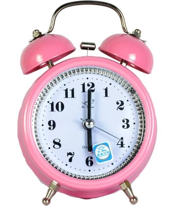Sigaram Analog Plastic Circular Table Clock - Pack of 1